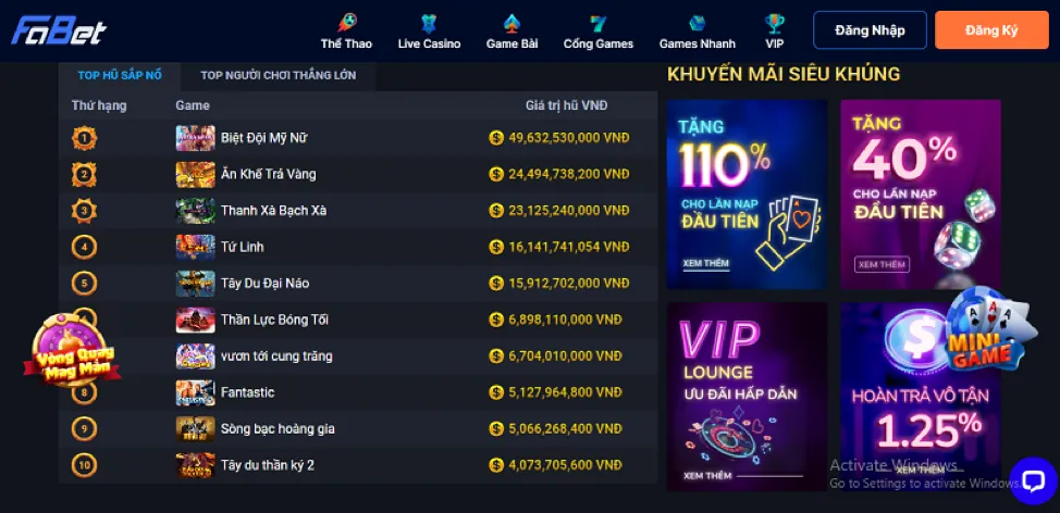 Chương Trình VIP Độc Quyền BJ38 Login